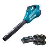 Soprador Folhas A Bateria 36v Makita Dub362z + 4 Baterias