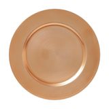 Sousplat De Plástico Opala Cobre 33cm