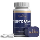 Triptofano 500mg 180 Cáps+niacina, Inositol, Mag, Vit D E B6