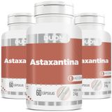 KIT 3 Astaxantina 5mg 1 Cáps dia Com 60 Cápsulas Cada - Duom