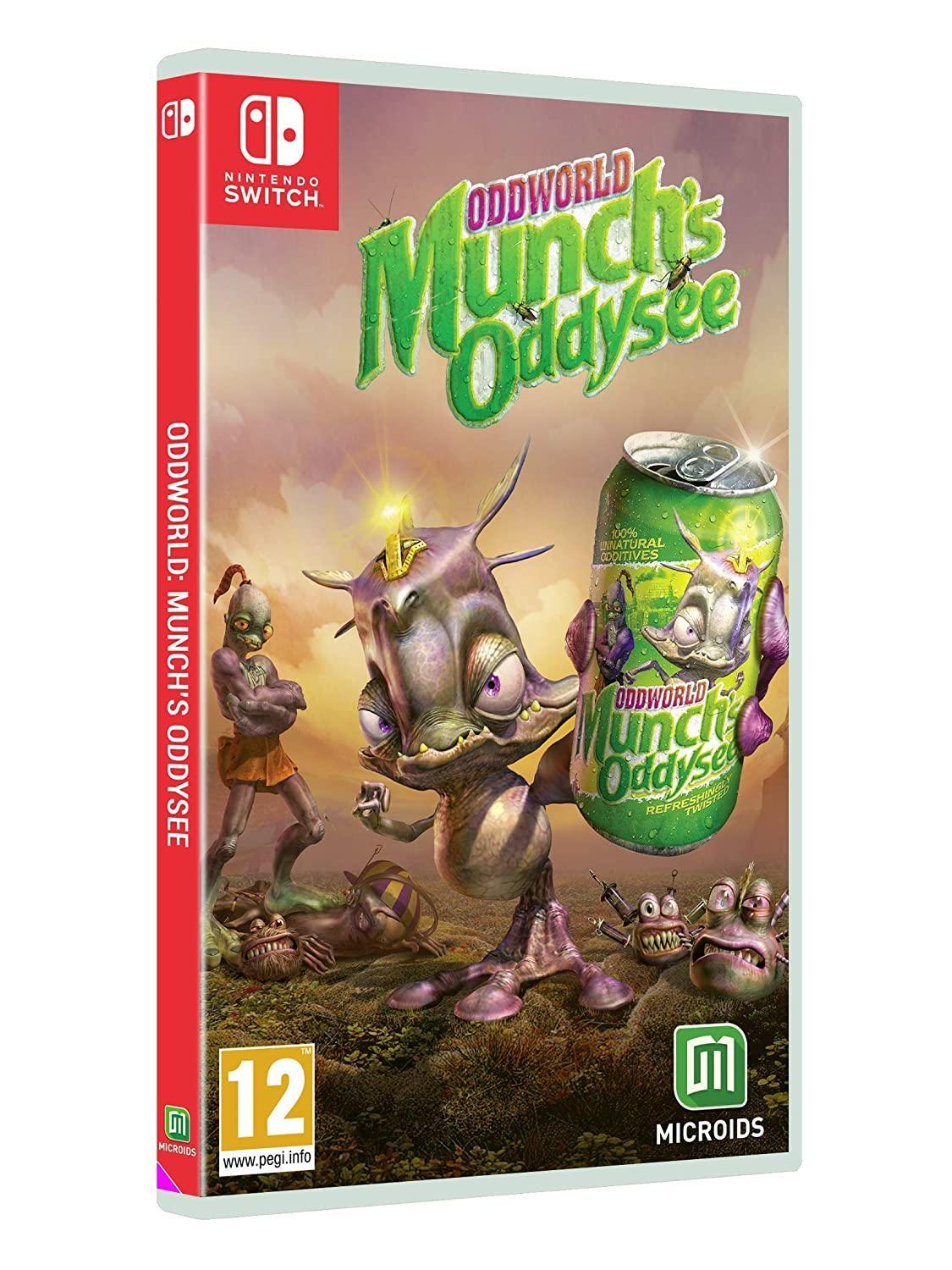 Jogo Oddworld Munch Odyssey Nintendo Switch