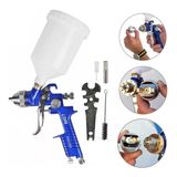Pistola Pintura Tipo Hvlp Gravidade Bico 1.7mm 600ml Ldr2