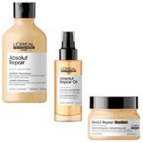Shampoo E Máscara Light E Óleo 10in1 Loreal Absolut Repair