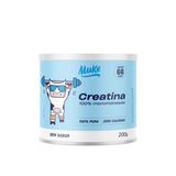 Creatina 100% Pura Monohidratada Muke Mais Mu Sem Sabor 200g