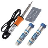 Kit Ferro de Solda Com 2 Tubetes Estanho Com Resina 127v 40W