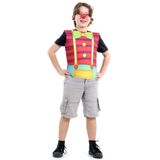Fantasia Infantil - Peitoral Palhaço - Tamanho Único (3 A 6 Anos) - 72108 - Sulamericana