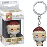 Funko Pop! Chaveiro: Harry Potter Holiday - Dumbledore, Multicolor (51207)