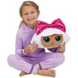 Franco Kids Cama Super Macia Pelúcia Mini Cuddle Pillow Buddy, One Size, LOL Surprise Diva