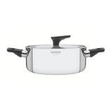 Caçarola Baquelite 20cm 3,8l Inox Corpo Tramontina 62164/200