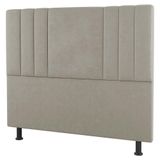 Cabeceira Queen Size Grace 160cm Sintético Bege