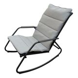Cadeira De Balanço Jardim Premium 90x61cm - Cinza