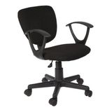 Cadeira Office Giratoria Escritorio 93x58x40cm - Preto