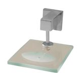 Saboneteira Rainha Semi Luxo Square Inox Cromado