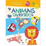 Animais Divertidos- Com Adesivos E Atividades