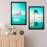 Quadro com Moldura Chanfrada Beach