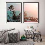 Quadro com Moldura Chanfrada Beach