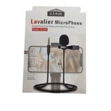 Microfone De Lapela Celular Smartphone Profissional Stereo