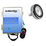 Led Piscina Kit 1 Led Tholz 6w Inox Rgb Central E Controle