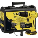 Parafusadeira E Furadeira 12V 2 Baterias Scd121S2Kb Stanley