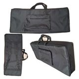 Capa Bag Master Luxo Para Teclado Korg Pa500 Nylon Preto