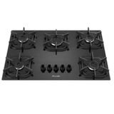 Cooktop Mueller 5 Bocas G5 Preto Trad