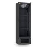 Visa Cooler Refrigerador Multiuso 400L Porta de Vidro VCM400 Interna e Externa Preta - Refrimate 127V