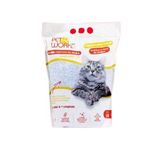 Areia Sílica Pet Works Microcristais Para Gatos 1,5kg