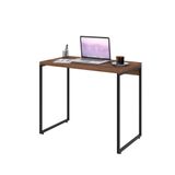 Mesa Para Escritório Industrial Aspen 90 Cm C01 Nogal