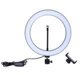 Ring Light 12 Qx300 30cm Tripé Suporte Smartphon Ring Fill