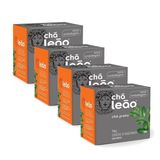 Chá Leão Jr Preto Natural C 10 Kit 4