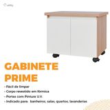 Gabinete Armario Armarinho Balcão De Banheiro Gaveteiro 60cm