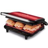 Press Grill Red Ceramic Mondial Pg-01-rc 110 V