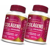 Kit 2 Colágeno Verisol + Ácido Hialurônico 120 Caps De 750mg