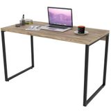 Mesa Para Escritório Estilo Industrial 120 Cm Carvalho