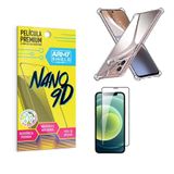 Capa Capinha Moto E22 Anti Shock + Película Nano Cerâmica 9d