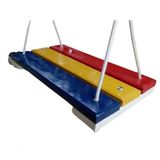 Balanço Gangorra Infantil Madeira 40x20 Colorido Até 70kg
