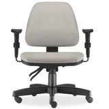 Cadeira De Escritório Giratória Executiva Ergonômica Bege
