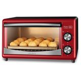 Fr-20-forno Elétrico Vermelho/preto 220v Vermelho/preto