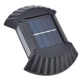 Luminaria Solar Led Arandela Balizador Segurança