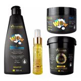 Kit Arvensis Shampoo Mascara Wow + Mascara 2x1 + Fin Tec Oil