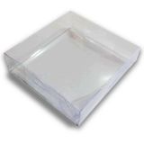 10 Caixas Para 25 Brigadeiro Com Berço, Transparente Acetato
