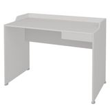 Mesa Para Escritório Escrivaninha Slim A02 Branco