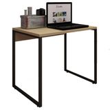 Mesa Para Escritório Industrial 90 Cm F01 Nature Fosco