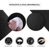 Mouse Pad De Couro Sintético 40cm X 90cm + Porta Copo