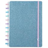 Caderno Inteligente Grande Lets Glitter Ocean Blue - Cigd413