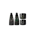 Kit Shampoo Cachos + Cond.cachos +mascara + Geleia Alta.fix