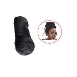 Cabelo Jumbo Fio Panamá Preto Tranças Braid E Dreads 20pcts