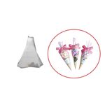 Saquinho Cone Doces Cosme Damião Transparente 15x30 C/300un