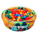 Piscina De Bolinhas Mickey 100 Litros Colorida + 25 Bolinhas