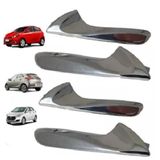 Kit 4 Puxador Maçaneta Interna Cromado Hb20 2012 13 A 2020